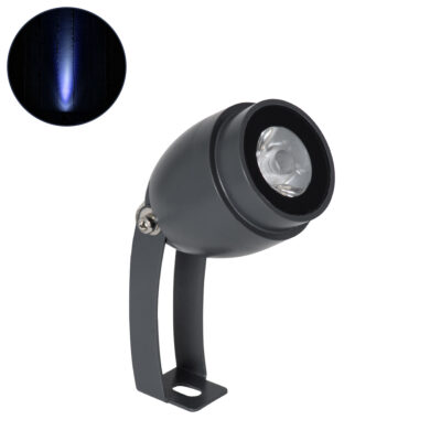 Alternative view of LEDTM® TREELIGHT-TREEGAL 90463 Σποτ Φωτισμού Ειδικό για Φυτά - Δέντρα με Βάση Μπετού & Κορμού LED 3W 315lm 15° DC 24V Αδιάβροχο IP65 Φ5 x Υ14.7cm Μπλε - Γκρι Ανθρακί - 3 Years Warranty