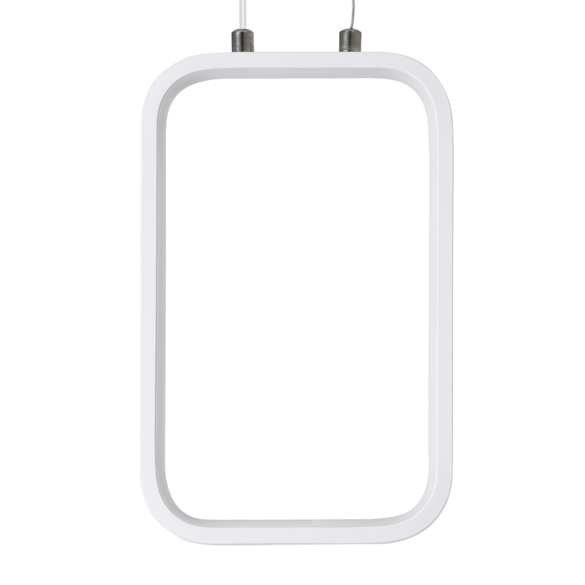 LEDTM® DEROBA 61299 Μοντέρνο Κρεμαστό Φωτιστικό Οροφής LED 12W 1320lm 360° AC 220-240V IP20 Ρυθμιζόμενο Λευκό CCT με On/Off 2700K/4500K/6000K - Lumileds SMD Chip - Λευκό Ματ - Μ16 x Π1.6 x Υ25.5cm - 3 Χρόνια Εγγύηση - Image 6