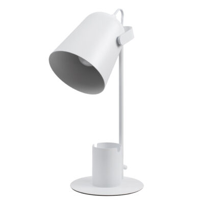 Alternative view of LEDTM® PENCASE 61564 Μοντέρνο Επιτραπέζιο Φωτιστικό Πορτατίφ με Ντουί 1 x E27 AC 220-240V IP20 - Λευκό - Μ12 x Π15 x Υ38cm