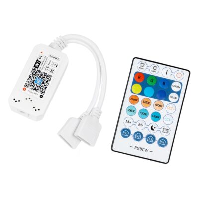 Alternative view of LEDTM® 73430 Ασύρματος Smart Home Wi-Fi LED RGBW + WW Controller με Χειριστήριο RF DC 9-28V Max 100W
