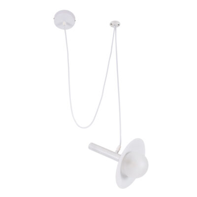 Alternative view of LEDTM® CELEST 00790 Μοντέρνο Κρεμαστό Φωτιστικό Οροφής με Ντουί 1 x G9 AC 220-240V IP20 - Λευκό - Μ20 x Π20 x Υ26.5cm
