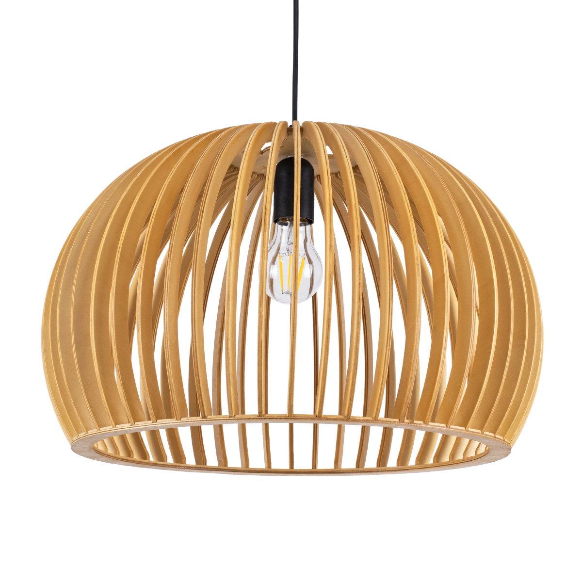 LEDTM® SCANDINAVIA 01699 Boho Κρεμαστό Φωτιστικό Οροφής με Ντουί 1 x E27 AC 220-240V IP20 - Μπεζ - Μ44 x Π44 x Υ28cm - Image 2