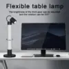 LEDTM® DESTINY GLB-106-0019 Επιτραπέζιο Φωτιστικό Πορτατίφ με RF Ασύρματο Χειριστήριο & Λειτουργία μέσω WiFi APP LED 10W 600lm 180° AC 220-240V IP20 Πολύχρωμο RGB Dimmable - Sanan SMD Chip - Μαύρο - Μ14 x Π14 x Υ40.5cm - 2 Χρόνια Εγγύηση - Image 3