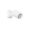 kelvo® SPOTA KLV-101-0135-V2 Κινούμενο Φωτιστικό Σποτ Τοίχου για Λάμπα MR16 με Ντουί GU10 AC 220-240V IP20 - Λευκό Ματ - Μ7 x Π6 x Υ14cm - Image 3