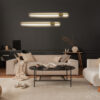 LEDTM® HARLEM 61336 Μοντέρνο Φωτιστικό Τοίχου - Απλίκα LED 18W 2160lm 120° AC 220-240V IP20 Ρυθμιζόμενο Λευκό CCT με On/Off 2700K/4500K/6000K - Lumileds SMD Chip - Χρυσό Βούρτσας - Μ5 x Π4 x Υ120cm - 3 Χρόνια Εγγύηση - Image 13