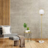 LEDTM® VERSAILLES 01543 Μοντέρνο Επιδαπέδιο Φωτιστικό με Ντουί 1 x E27 AC 220-240V IP20 - Χρυσό & Λευκό - Μ35 x Π35 x Υ170cm - Image 8