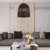 LEDTM® BORA-BORA 01736 Boho Κρεμαστό Φωτιστικό Οροφής με Ντουί 1 x E27 AC 220-240V IP20 - Καφέ - Μ42 x Π42 x Y44cm - Image 12
