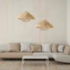 LEDTM® CHEOPE 01599 Boho Κρεμαστό Φωτιστικό Οροφής με Ντουί 1 x E27 AC 220-240V IP20 - Μπεζ - Μ45 x Π45 x Υ35cm - Image 11