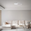 LEDTM® CIRCUO 61230 Μοντέρνο Φωτιστικό Οροφής LED 75W 8400lm 360° AC 220-240V IP20 Ρυθμιζόμενο Λευκό CCT με Χειριστήριο από 2700K έως 6000K Dimmable - Lumileds SMD Chip - Λευκό Ματ - Μ53 x Π42.5 x Υ9cm - 3 Χρόνια Εγγύηση - Image 11