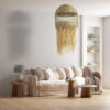 LEDTM® SAINTLUCIA 02161 Boho Κρεμαστό Φωτιστικό Οροφής με Ντουί 1 x E27 AC 220-240V IP20 - Μπεζ - Μ66 x Π66 x Υ120cm - Image 12