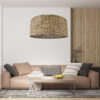 LEDTM® MANGATA 01850 Boho Κρεμαστό Φωτιστικό Οροφής με Ντουί 1 x E27 AC 220-240V IP20 - Καφέ - Μ90 x Π90 x Υ40cm - Image 11