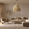 LEDTM® PORTOFERRAIO 02186 Boho Κρεμαστό Φωτιστικό Οροφής με Ντουί 1 x E27 AC 220-240V IP20 - Μπεζ - Μ80 x Π80 x Υ120cm - Image 12