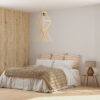 LEDTM® YOSHI 01928 Boho Κρεμαστό Φωτιστικό Οροφής με Ντουί 1 x E27 AC 220-240V IP20 - Μπεζ - Μ35 x Π35 x Υ60cm - Image 12