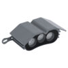 LEDTM® TREELIGHT-ZINA S-90982 Κυρτή Μπάρα Φωτισμού Wall Washer για Φυτά - Δέντρα LED 3W 255lm 30° DC 24V Αδιάβροχο IP65 RGBW Dimmable - Γκρι Ανθρακί - Μ11 x Π6.5 x Υ5cm - 3 Χρόνια Εγγύηση - Image 3