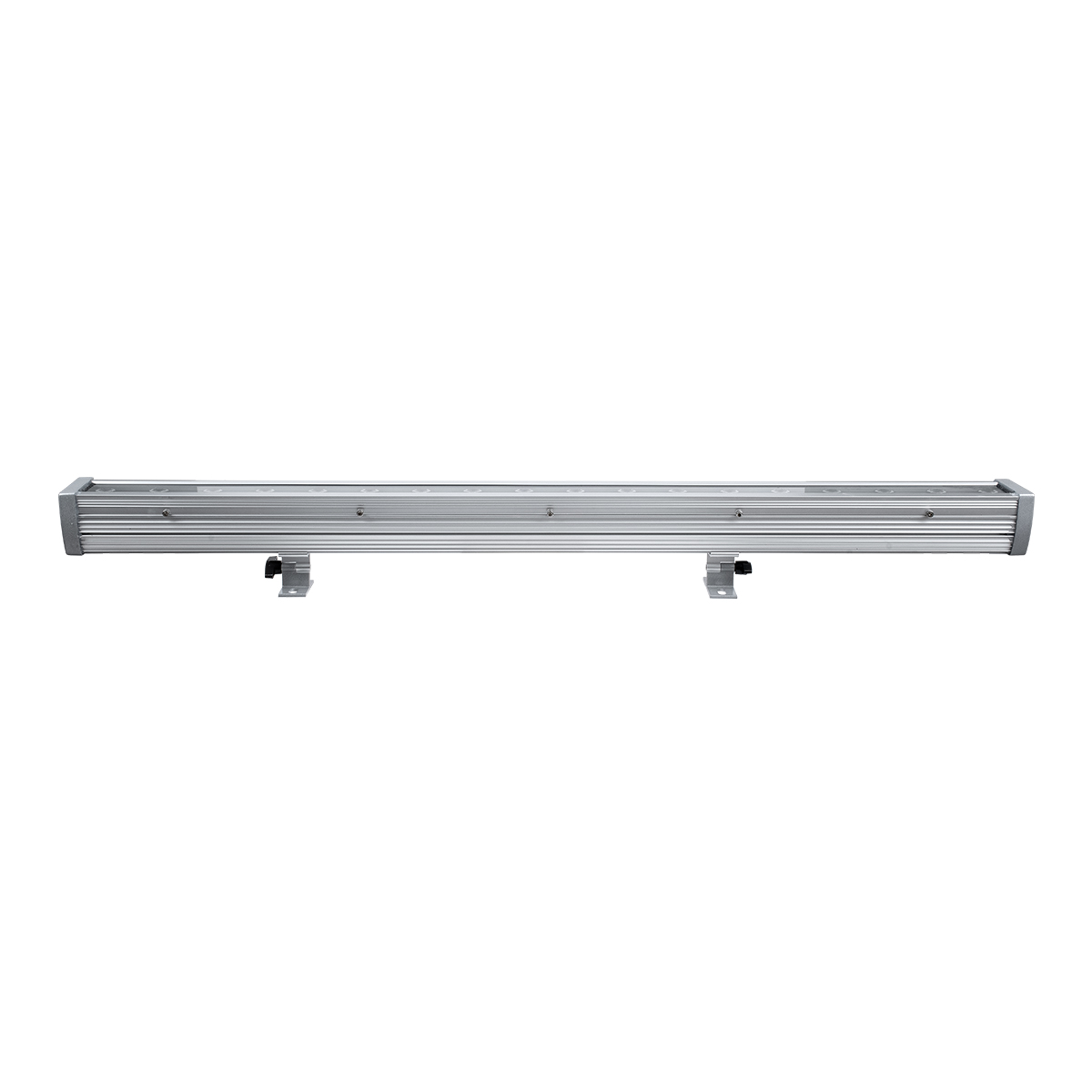 LEDTM® WASHER-DAIA S-90995 Μπάρα Φωτισμού Wall Washer LED 54W 5400lm 30° AC 230V Αδιάβροχο IP65 Μ100 x Π7.5 x Υ7cm Πολύχρωμο RGB DMX512 Display on Body - Ασημί - Image 5