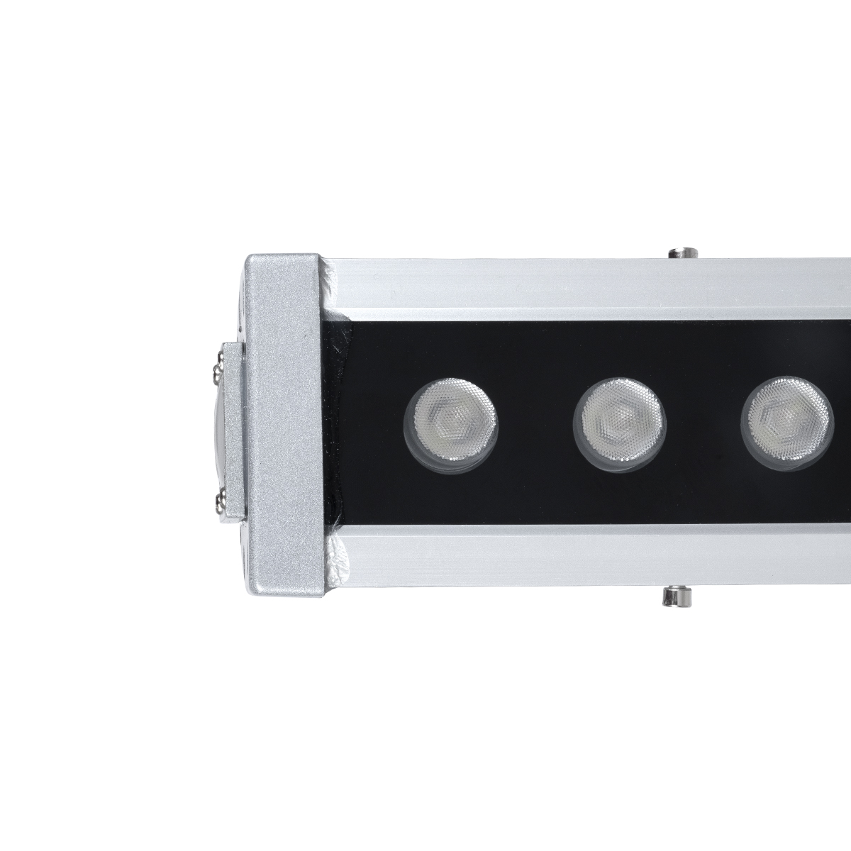 LEDTM® WASHER-DAIA S-90997 Μπάρα Φωτισμού Wall Washer LED 96W 10080lm 30° AC 230V Αδιάβροχο IP65 Μ52 x Π7.5 x Υ7cm Πολύχρωμο 4in1 RGBW DMX512 Display on Body - Ασημί - Image 9