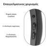 Επαγγελματικό Σεσουάρ Μαλλιών Telemax BELLA - 2200W Ανθρακί - Image 4