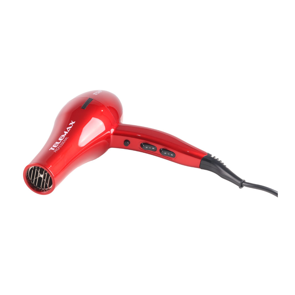 Επαγγελματικό Σεσουάρ Μαλλιών Telemax BELLA - 2200W Κόκκινο - Image 6