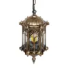 LEDTM® DARCY 00656 Vintage Κρεμαστό Φωτιστικό Οροφής με Ντουί 1 x E27 AC 220-240V IP20 - Μπρούτζινο - Μ15.5 x Π15.5 x Υ32.5cm - Image 7