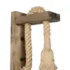 LEDTM® KENSI 00883 Boho Φωτιστικό Τοίχου - Απλίκα με Ντουί 1 x E27 AC 220-240V IP20 - Καφέ & Μπεζ - Μ7 x Π18 x Υ30cm - Image 4