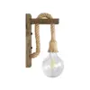 LEDTM® KENSI 00883 Boho Φωτιστικό Τοίχου - Απλίκα με Ντουί 1 x E27 AC 220-240V IP20 - Καφέ & Μπεζ - Μ7 x Π18 x Υ30cm - Image 7