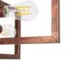 LEDTM® LOOP 00905 Μοντέρνο Κρεμαστό Φωτιστικό Οροφής με Ντουί 4 x E27 AC 220-240V IP20 - Χάλκινο - Μ52 x Π52 x Υ42cm - Image 4