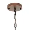 LEDTM® LOOP 00905 Μοντέρνο Κρεμαστό Φωτιστικό Οροφής με Ντουί 4 x E27 AC 220-240V IP20 - Χάλκινο - Μ52 x Π52 x Υ42cm - Image 12
