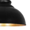 LEDTM® ANDY 01000 Μοντέρνο Κρεμαστό Φωτιστικό Οροφής με Ντουί 1 x E27 AC 220-240V IP20 - Μαύρο & Χρυσό - Μ35 x Π35 x Υ28cm - Image 4