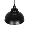 LEDTM® ANDY 01000 Μοντέρνο Κρεμαστό Φωτιστικό Οροφής με Ντουί 1 x E27 AC 220-240V IP20 - Μαύρο & Χρυσό - Μ35 x Π35 x Υ28cm - Image 9