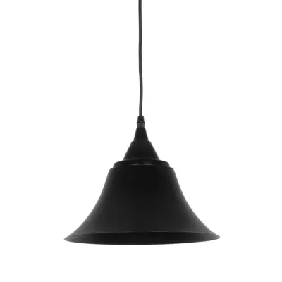 LEDTM® CLOCHER 01041 Vintage Κρεμαστό Φωτιστικό Οροφής με Ντουί 1 x E27 AC 220-240V IP20 - Μαύρο - Μ29 x Π29 x Υ34cm