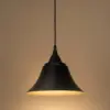 LEDTM® CLOCHER 01041 Vintage Κρεμαστό Φωτιστικό Οροφής με Ντουί 1 x E27 AC 220-240V IP20 - Μαύρο - Μ29 x Π29 x Υ34cm - Image 2