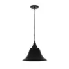 LEDTM® CLOCHER 01041 Vintage Κρεμαστό Φωτιστικό Οροφής με Ντουί 1 x E27 AC 220-240V IP20 - Μαύρο - Μ29 x Π29 x Υ34cm - Image 3