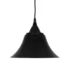 LEDTM® CLOCHER 01041 Vintage Κρεμαστό Φωτιστικό Οροφής με Ντουί 1 x E27 AC 220-240V IP20 - Μαύρο - Μ29 x Π29 x Υ34cm - Image 7