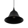 LEDTM® CLOCHER 01041 Vintage Κρεμαστό Φωτιστικό Οροφής με Ντουί 1 x E27 AC 220-240V IP20 - Μαύρο - Μ29 x Π29 x Υ34cm - Image 8