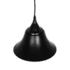 LEDTM® CLOCHER 01041 Vintage Κρεμαστό Φωτιστικό Οροφής με Ντουί 1 x E27 AC 220-240V IP20 - Μαύρο - Μ29 x Π29 x Υ34cm - Image 9