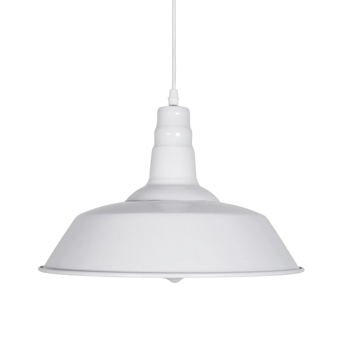 LEDTM® RAY 01043 Vintage Κρεμαστό Φωτιστικό Οροφής με Ντουί 1 x E27 AC 220-240V IP20 - Λευκό - Μ36 x Π36 x Υ25cm - Image 7