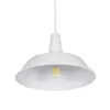 LEDTM® RAY 01043 Vintage Κρεμαστό Φωτιστικό Οροφής με Ντουί 1 x E27 AC 220-240V IP20 - Λευκό - Μ36 x Π36 x Υ25cm - Image 9