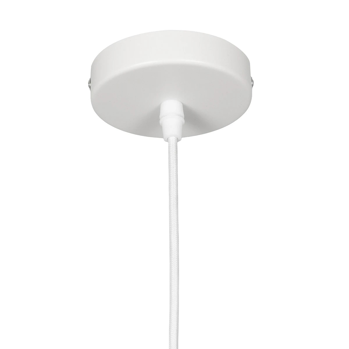 LEDTM® RAY 01043 Vintage Κρεμαστό Φωτιστικό Οροφής με Ντουί 1 x E27 AC 220-240V IP20 - Λευκό - Μ36 x Π36 x Υ25cm - Image 11