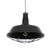 LEDTM® RAY 01048 Vintage Κρεμαστό Φωτιστικό Οροφής με Ντουί 1 x E27 AC 220-240V IP20 - Μαύρο - Μ46 x Π46 x Υ39cm