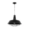 LEDTM® RAY 01048 Vintage Κρεμαστό Φωτιστικό Οροφής με Ντουί 1 x E27 AC 220-240V IP20 - Μαύρο - Μ46 x Π46 x Υ39cm - Image 3