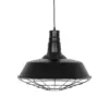 LEDTM® RAY 01048 Vintage Κρεμαστό Φωτιστικό Οροφής με Ντουί 1 x E27 AC 220-240V IP20 - Μαύρο - Μ46 x Π46 x Υ39cm - Image 7