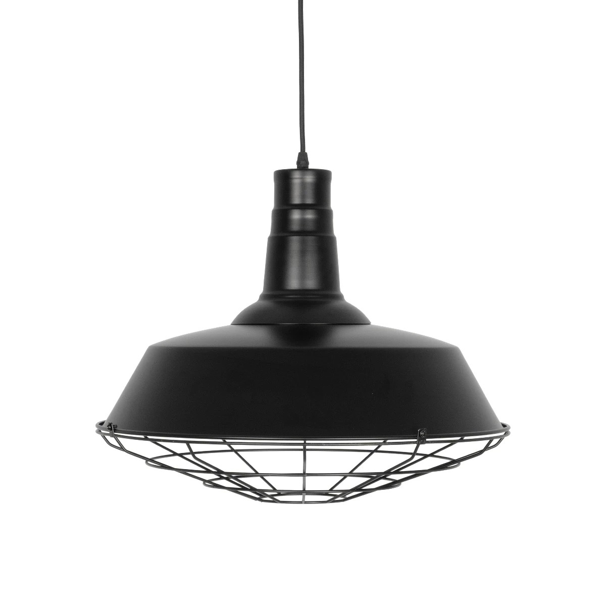 LEDTM® RAY 01048 Vintage Κρεμαστό Φωτιστικό Οροφής με Ντουί 1 x E27 AC 220-240V IP20 - Μαύρο - Μ46 x Π46 x Υ39cm - Image 7