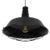 LEDTM® RAY 01048 Vintage Κρεμαστό Φωτιστικό Οροφής με Ντουί 1 x E27 AC 220-240V IP20 - Μαύρο - Μ46 x Π46 x Υ39cm - Image 8
