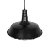 LEDTM® RAY 01048 Vintage Κρεμαστό Φωτιστικό Οροφής με Ντουί 1 x E27 AC 220-240V IP20 - Μαύρο - Μ46 x Π46 x Υ39cm - Image 9