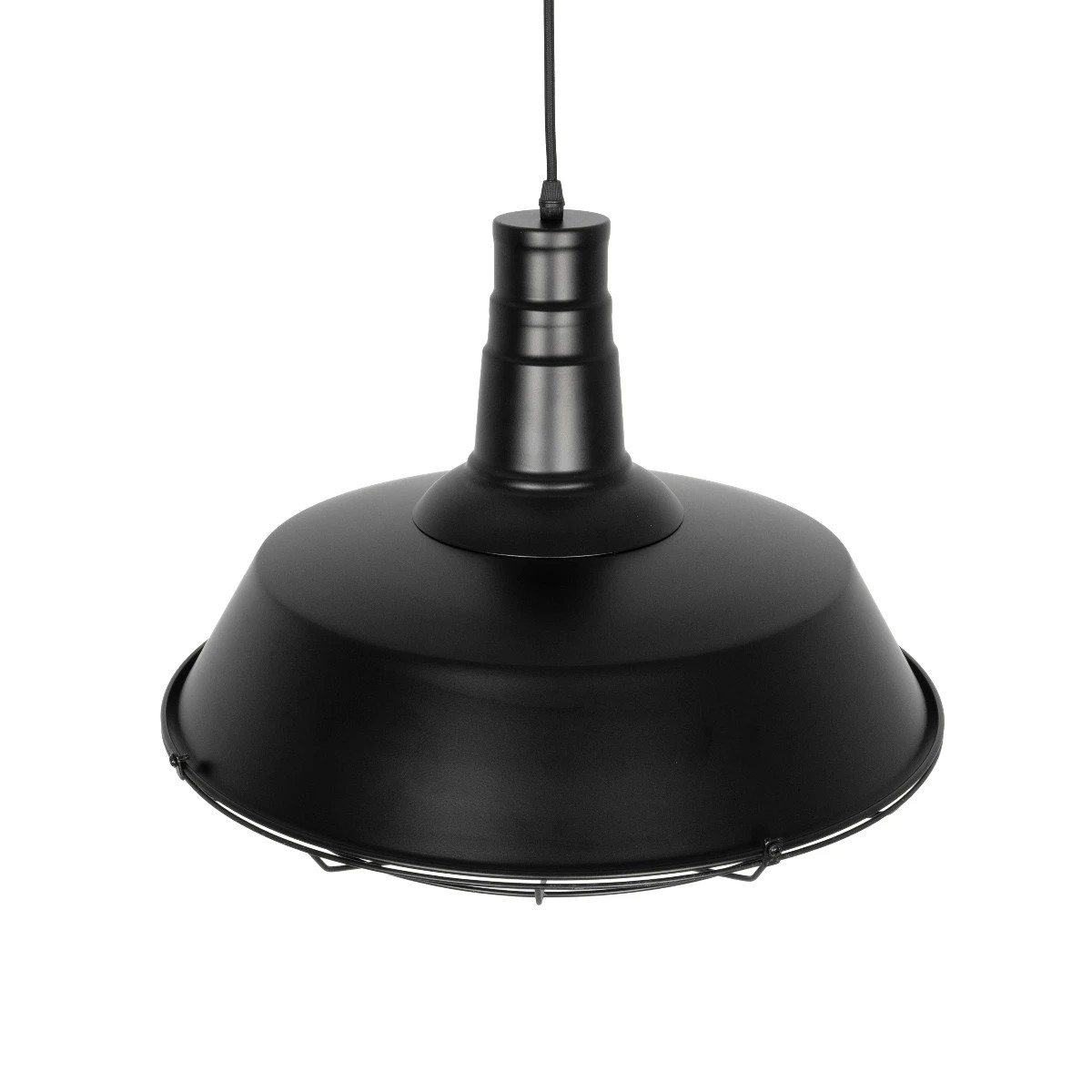 LEDTM® RAY 01048 Vintage Κρεμαστό Φωτιστικό Οροφής με Ντουί 1 x E27 AC 220-240V IP20 - Μαύρο - Μ46 x Π46 x Υ39cm - Image 9