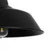 LEDTM® RAY 01049 Vintage Κρεμαστό Φωτιστικό Οροφής με Ντουί 1 x E27 AC 220-240V IP20 - Μαύρο - Μ36 x Π36 x Υ25cm - Image 4