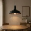 LEDTM® RAY 01049 Vintage Κρεμαστό Φωτιστικό Οροφής με Ντουί 1 x E27 AC 220-240V IP20 - Μαύρο - Μ36 x Π36 x Υ25cm - Image 6