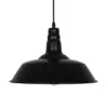 LEDTM® RAY 01049 Vintage Κρεμαστό Φωτιστικό Οροφής με Ντουί 1 x E27 AC 220-240V IP20 - Μαύρο - Μ36 x Π36 x Υ25cm - Image 7