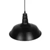 LEDTM® RAY 01049 Vintage Κρεμαστό Φωτιστικό Οροφής με Ντουί 1 x E27 AC 220-240V IP20 - Μαύρο - Μ36 x Π36 x Υ25cm - Image 8
