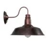 LEDTM® RAY 01052 Vintage Φωτιστικό Τοίχου - Απλίκα με Ντουί 1 x E27 AC 220-240V IP20 - Χάλκινο Εφέ Σκουριάς - Μ35 x Π40 x Υ32cm - Image 7